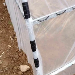 10 cái 22/25/32mm Khung nhà kính ống ống nhựa Công trình vườn Ống kẹp Snap Net cố định ống Kẹp ống dẫn