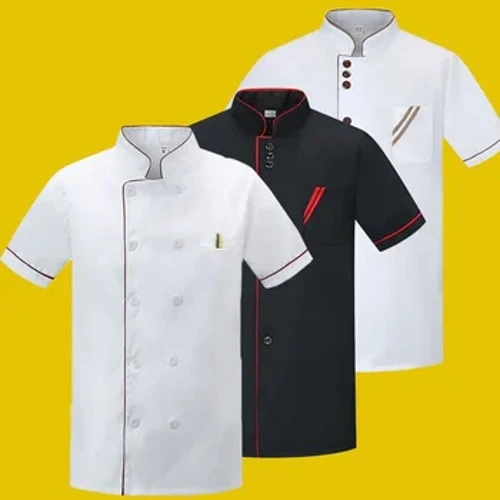 Hotel Kitchen Uniform for Men, Perfect for Restaurant Work Professional Chef's Jacket for Men, Designed for the Kitchen