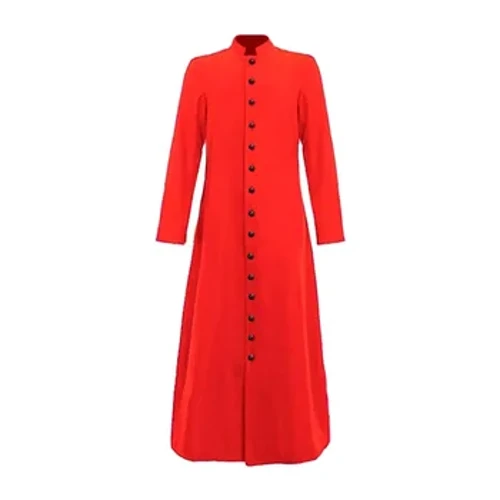 Karnevals-Priesterpate, Cosplay-Kostüm, mittelalterlich, mehrfarbig, optional, Priester, Charakter, Performance-Kostüm, Bühnenauftritt Robe