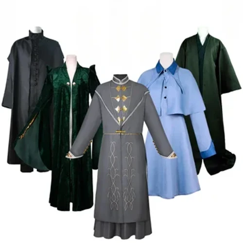 Solid color pastor coswear Halloween priest medieval retro cosplay costume