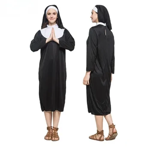 Fa'amanatuga o le Kerisimasi Cos Costumes Tagata Matutua Cos Costumes Set of Priest Oofu