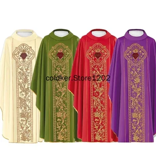 2023 Unisex Retro Baskılı Elbise Namaz Elbise Elbisesi Kilise Elbise Rahip Rahipler Misyoner Yeni Gevşek Boyutu Parti Cosplay Kostümleri