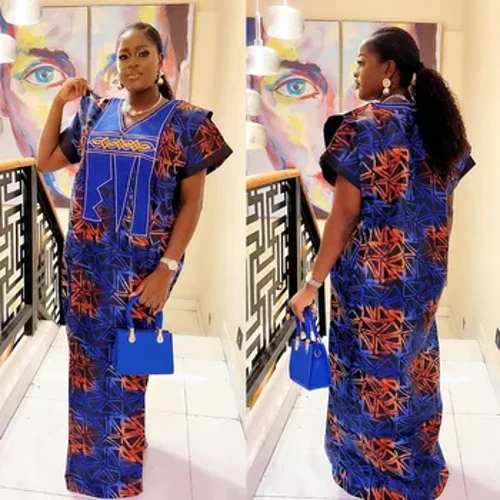 Izingubo Zase-Afrika Zabesifazane Bendabuko Yase-Afrika Izingubo I-Dashiki Izingubo ze-Ankara Izingubo I-Abayas Ingubo I-Muslim Kaftan Ingubo Emide Emide 2024