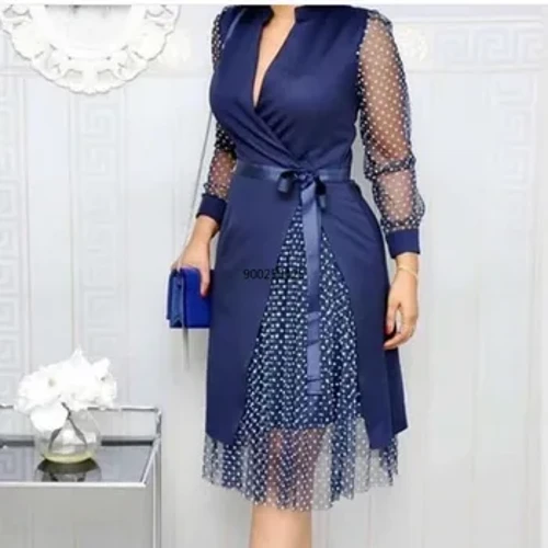 Africké šaty pro ženy Dashiki Mesh Africké šaty Bazin Africké oblečení Móda Elegantní šaty Ankara Dámy Africké oblečení