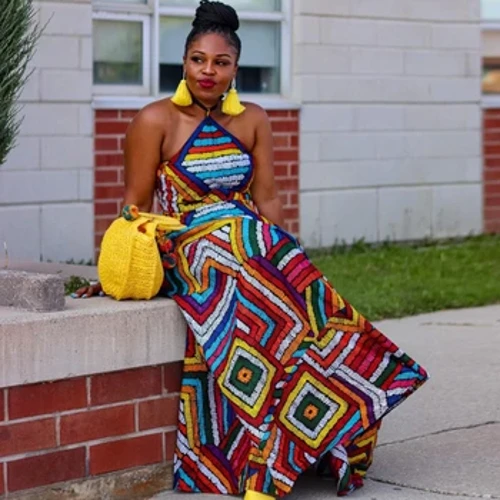 Африкански фустани за жени Елегантни Dashiki летни шпагети макси фустан Дами Традиционална африканска облека Самовила долг фустан