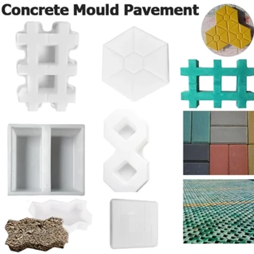 Huis Tuin Binnenplaats DIY Bestrating Mal Road Betonsteen Carving Stone Path Bestrating Road Walk Maker Mold Imitatie