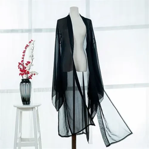 Áo sơ mi tay áo cổ xưa của Hanfu Cardigan