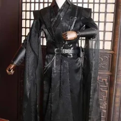 La'ei Carnival Cosplay La'ei Tagata Matutua Fa'aSaina Fa'aleaganu'u Vintage Hanfu Black Sets Gothic Pati Fa'aofuofu mo ali'i Fa'fine Fa'aopoopo XL