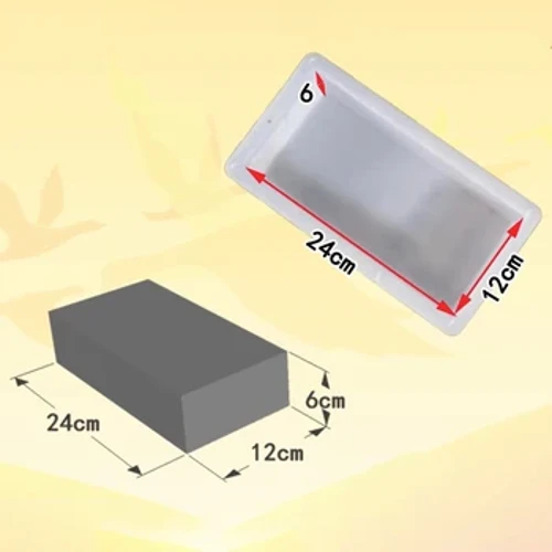 DIY Lát Gạch Khuôn Hình Chữ Nhật Đi Bộ Máy Làm Đường Dẫn Bê Tông Có Thể Tái Sử Dụng Khuôn Cho Bãi Cỏ Sân Sân Vườn