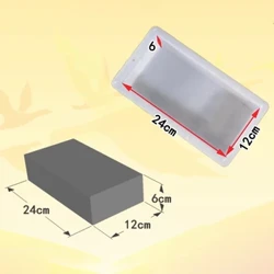 Matriță pentru cărămidă pentru pavaj DIY, în formă de dreptunghi, Maker de plimbare, matriță reutilizabilă pentru cărări din beton pentru gazon, curte, grădină