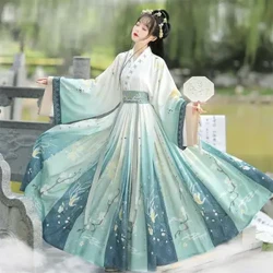 Fa'aSaina Fa'atama'ita'i Oriental Vintage Hanfu Teuga Fugala'au Su'i Fa'afago La'ei Fa'aleaganu'u Anamua Tama'ita'i Fa'atama'ita'i O'ofu i Aso Ta'itasi