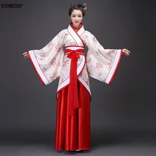 Κινέζικα Hanbok Γυναικείες Hanfu Παραδοσιακό φόρεμα δυναστείας Tang Performance Κοστούμια Cosplay Ρούχα Vestidos Chinos 중국한복 Dress Up