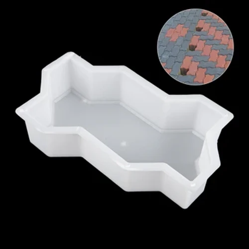 1pc DIY Paving Brick Mold Wellen Form Walk Maker Reusable Beton Path Schimmel Stepping Stone Paver Fir Rasen Gaart Gaart
