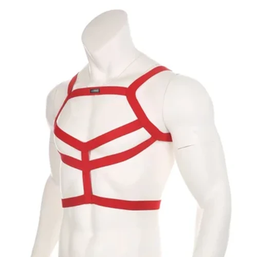 Erkekleriň içki içki eşikleri Beden sandyk myşsasynyň gijeki ýerine ýetiriş eşigi Harness Bondage Halter Boýnuň elastik çukury giň gaýyşlar