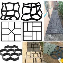 Practic DIY Pavaj Ciment Cărămidă Piatră Drum Beton Creator de căi Mucegai Grădină Pardoseală Plimbare Pavaj Materiale de matriță