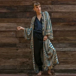 2021 Seapáinis Kimono Cardigan Blús Faisin Mná Long Cardigan Haori Gúna Kimonos Traidisiúnta Léine Oileáin an Aigéin Chiúin Éadaí