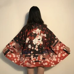 Kimono Kvinder Japansk Yukata Kvinder Kvinder Asiatisk Tøj Kimono Cardiganskjorte Kvinder Traditionelle japanske Kimonoer Haori FF2682