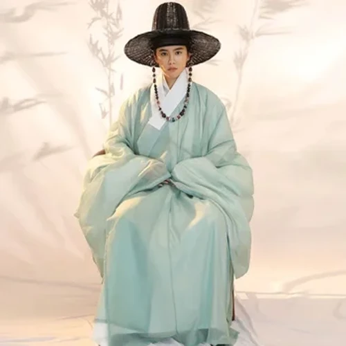 Orihinal na Hanfu Tradisyunal na Koreanong Damit Panlalaki Sinaunang Intsik Kasuotan Dinastiyang Ming Mga Kasuotan Hanbok Para sa Pagtatapos ng Cosplay Dance