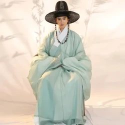 Original Hanfu Traditionella Koreanska Kläder Män Forntida kinesisk Dräkt Ming Dynasty Dräkter Hanbok För examen Cosplay Dans