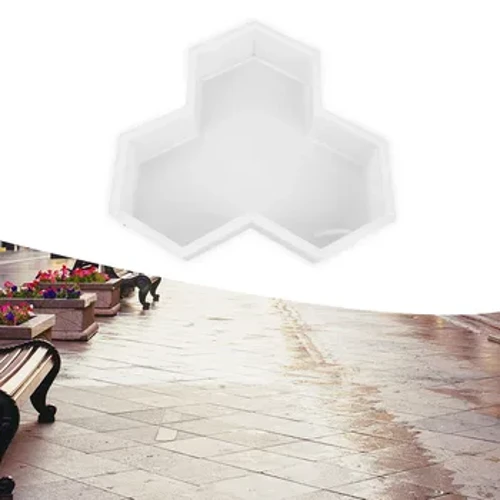 DIY Square Courtyard Dlažba Dlaždice Forma Cesta Dlažba Tehla Záhrada Betónová forma