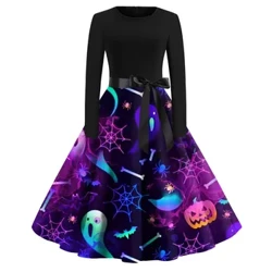 ʻO ka lole Halloween no nā wahine Retro Medieval ʻaʻahu wahine ʻaʻahu maʻamau no nā wahine me nā ʻeke ʻaʻahu wahine Ruffles