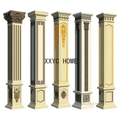 Column Mould European Component Villa Gate Roman Square Column Dekorasyon ng Garden Building Cement Column