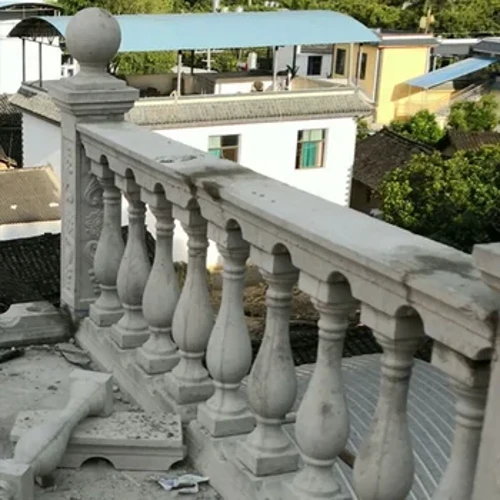 ʻO ka ipu sima kolamu mold New Roman Column Balcony Railing Guardrail Prefabricated Square Vase Construction Mold Garden Building A