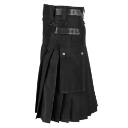 Herreskjørt Vintage Kilt Skottland Gotisk Punk-mote Kendo-lommeskjørt Skotske klær Uformelle Høst Herre Streetwear Nytt