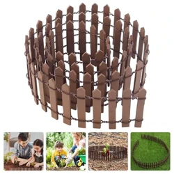 Hage- og hageinnredning og for utendørs blomsterplantekasser Small Wood stakittgjerde The