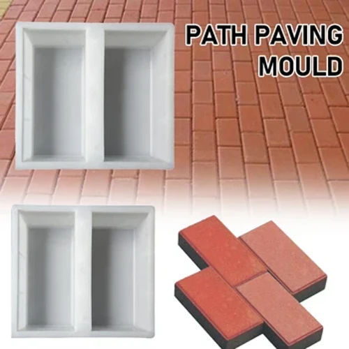 Nhựa Sân Vườn Con Đường Máy Làm Lát Khuôn Xi Măng Đường Bê Tông Mặt Đường Khuôn DIY Đi Bộ Bằng Tay Đường Con Đường Lát Xi Măng Gạch khuôn
