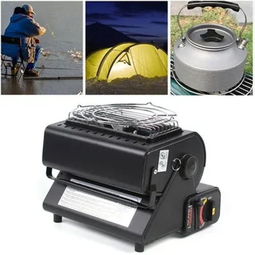 I-Tent Air heater I-Gesi heater Traveling Camping Ukuhamba ngezinyawo I-Heating Heater Cooker 1300W yangaphandle I-heater ephathekayo efudumeza