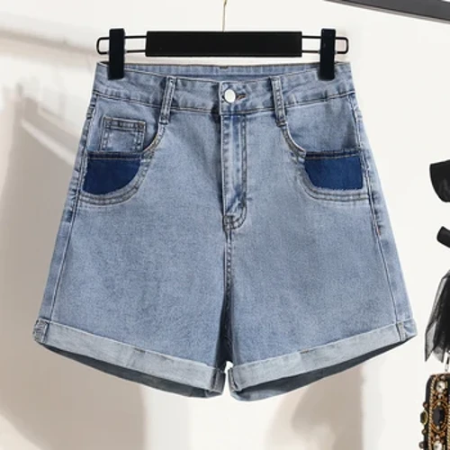 Plus Kích Thước L-5XL Y2K Quần Short Denim Nữ Cao Cấp Thời Trang Mùa Hè 2023 Đường Phố Nóng Gợi Cảm Quần Jean Nữ Miễn Phí vận Chuyển Quần Áo