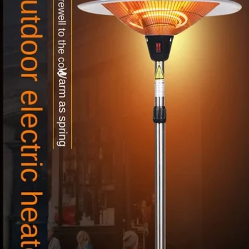 Elektrische buitenkachel, commerciële verwarming, kachel, parapluverwarmer, binnentuin, restaurant, openluchtverwarming