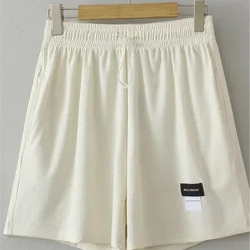 Îmbrăcăminte pentru femei de mărime mare Pantaloni scurți cu talie elastică, cu șnur, pantaloni scurți din material țesut Pantaloni largi, cu picioare largi