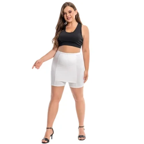 Shorts Do Mhná Samhradh Móide Méid Cadás Módúil Tarraingt Ócáideach Ar Waist Beirmiúda Femme US 5xl 4xl Xxxl Dubh Bán Bándearg
