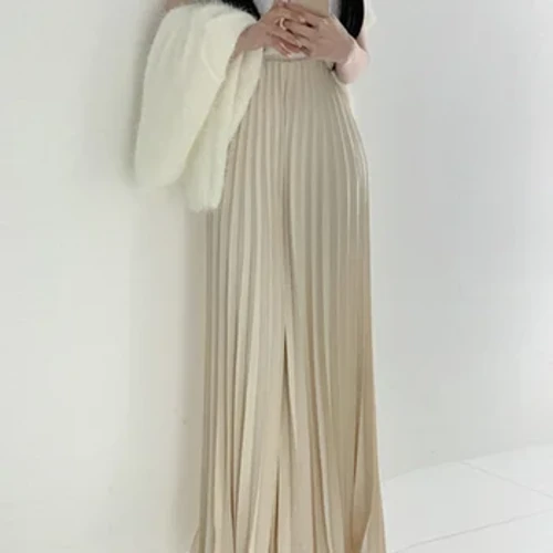 2024 Abesifazane Ababukeka Besiketi Esikhalo Esiphakeme Abesifazane Isiketi Esinde Abesifazane Abesifazane Abaseqophelweni eliphezulu Abesifazane Abaseqophelweni eliphezulu I-Midi Skirt Black Saia