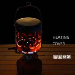 I-Stainless Steel Heater ene-Cover Camping Heater Stove Multifunction heater Portable Portable Heater Itende Elifudumalayo Isitofu Sokudoba Izintaba