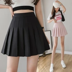 Fusta Coreeană Pantaloni Scurt Femei Talie Înaltă Fuste Mini Sexy Pentru Doamne Fusta Plisă Kawaii Femei