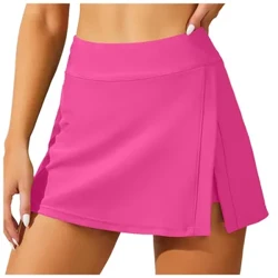 Bikini Altı Bayan Yüzmek Etek Dahili Külot Şort Etek Katmanlı Fırfırlı Yüzmek Altları Katı Yüzme Şort Etek Spor