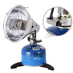 Heater kinoea hikiwawe no waho mehana Propane Heater Camping Butane Heater, Gas Space Heater no ka lawaiʻa Backpacking