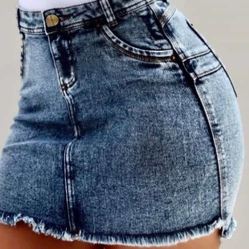 Sexy Temperament Slimming Ženske kratke hlače iz jeansa 2024, nove poletne jeans hlače v evropskem in ameriškem stilu Streetwear kratke hlače iz jeansa