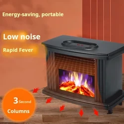 I-heater yelangabi Umshini omncane ongashisi umoya wejubane lokushisisa Izifudumezi eziqondile ze-EU/US Plug Isifudumezi sikagesi sasendlini sasebusika