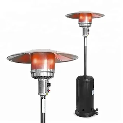 Máy sưởi đứng hiên đứng Máy sưởi gas cho khu vườn ngoài trời trong nhà bằng thép không gỉ 1300W có thể điều chỉnh nhiệt độ