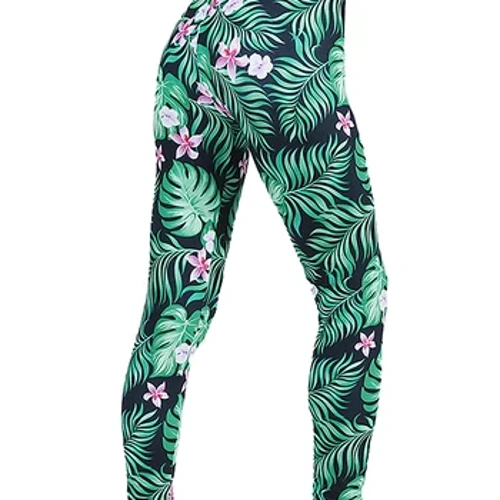 CUHAKCI Thời Trang Quần Legging Nữ Đẹp Lá In Hoa Cao Cấp Jeggings Co Giãn Quần Gợi Cảm Bán Quần Áo Femme