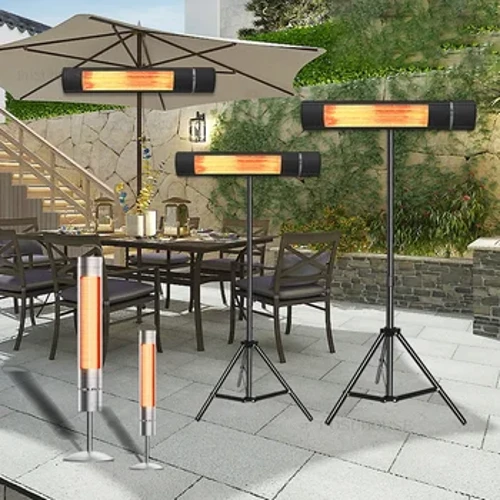 Téitheoirí Patio Lasmuigh Crochta Téitheoir Leictreach Bialann Sorn Téimh Ardchumhachta Lampa Téimh Tráchtála Téitheoir Seomra Geimhridh