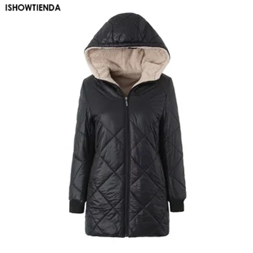Ijakhethi Yabesifazane Enezikhindi Ezimaphakathi 2023 I-Spring Lightweight Plush Lining Solid Ladies Parka Izingubo Zangaphandle Zoziphu Zowesifazane Ezixegayo