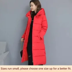 Kadın Kalınlaştırılmış Pamuklu Kaban Orta Boy Şık Kışlık Ceket