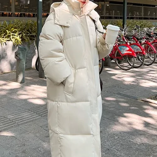 Vestes à capuche en duvet de canard blanc pour femme, manteaux chauds et coupe-vent, noirs et blancs, nouvelle collection hiver et automne 2023