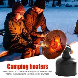 I-Camping Portable Heater Mini Anti-Rust Camping Heater Izesekeli Zangaphandle Eziphathwayo Ze-Camp Heater Camping Zokudoba Ukuvakasha