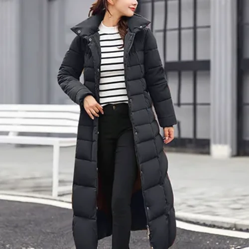 2023 Winter Mafiafia Mafiafia Sisi Up Parka Alafu Fa'aofuofu Alafu'a Korea Fou Fa'afafine La'ei masani Fa'aofuofu Uumi 'ofu tama'ita'i i lalo Cotton La'ei fafo.